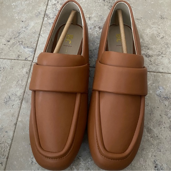 BC Vegan Loafers NEW Born in California PETA Approved 8 Tan Flats Shoes brown - Picture 4 of 8